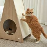 세이펫 고양이 스크래쳐 리필 삼각 하우스 시즈스크래쳐 A1 : 세이펫
