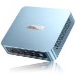PELADN 미니 PC 인텔 N95(최대 3.4GHz) 8GB DDR4 RAM/256GB SSD 타입-C/듀얼 HD 데스크톱 컴퓨터 4K/60Hz 트리플 디스플레이 USB3.0/B... 