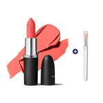 맥 플라밍고 697 맥시멀 실키 립스틱 매트 & 핑거팁1개 : 레이앤우디