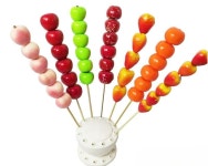 탕후루 모형 진열대 진열 소품 과일모형 꼬치 : 디오물류기획