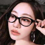 퍼블릭비컨 사라 블랙 PUBLICBEACON SARA C1 캣아이 캣츠아이 뿔테 안경 : 안경and선글라스