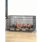 가정용 닭장 실내 길이 상자 1마리 사각관 사육 병아리 75 철제 동물 애완 1개 초대형 : 편한쇼핑01