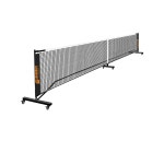 족구장 네트 야외 휴대용 족구코트 간이네트 골대 액세서리 경계선 화이트 테니스 1m 원픽 네트-일반형 선반포함 : HAHA0404