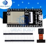 카메라가 장착된 ESP32-WROVER 보드 ESP32 CAM 모듈 Arduino IDE C Python 코드 GC2640용 Wi-Fi 블루투스 : 프라임무역86