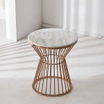 B6300 거실 천연대리석 로즈골드 테이블 1color : 아리엘퍼니쳐