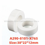 WEDM 부품 세라믹 하부 롤러 A290-8101-X765 Fanuc 시리즈 저속 EDM 와이어 컷 EDM 용 38x22x12t mm : 비엠비케이
