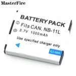 2-10PCS NB-11L NB 3.7V 1000mah 교체용 리튬 이온 배터리 Canon A2300 IXUS 125 140 HS 셀 : 공구전기용품점