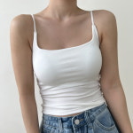 1+1 7컬러 인견브라탑 끈 캡내장 캐미솔 모달 브라탑나시 : 설세라