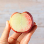 정담 제철 복숭아 신비복숭아 딱딱이 말랑이 대극천 천도 백도 황도 : 정담한끼