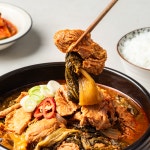 시래기 우거지 해장국 뼈없는 순살 감자탕 1kg 3개 : 행복을 드리는 소담소담