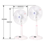 신일 리모컨 선풍기 스탠드형 날개 35CM : 큐티코