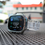 애플워치 투명 스트랩 여름 밴드 11 10 9 8 7 se 6 38/40/41/42mm : 오아시스숍