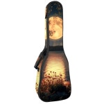 23인치 콘서트 우쿨렐레 케이스 야간 풍경 달 위 반짝이는 호수 패딩 백 수납 및 어깨 끈 포함 multi-colored 01 : 아마마켓01