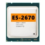 제온 프로세서 E5-2670 CPU 20MB 8 코어 GHz GT/s LGA SROKX E5 : 이룡산업