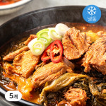 시래기 우거지 해장국 뼈없는 순살 감자탕 1kg 5개 : 행복을 드리는 소담소담