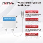 황화수소 감지기 H2S 센서 벽걸이형 송신기 악취 모니터링 RS485 아날로그 쓰레기장 : 바블BABL