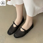 여름 메쉬 시스루 메리제인 리본 플랫 슈즈 : 애슬릿