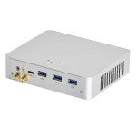 HUNSN 4K 미니 PC HTPC 코디 박스 데스크탑 컴퓨터 인텔 I3 7100U BM22 DP HDMI USB 3.0 3개 2.0 2개 타입-C LAN 스마트 팬 베어본 RAM... 