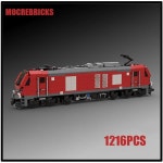 MOC- 153631   도시 기차 시리즈 중장비 화물 기관차 모델 DIY 벽돌 어린이 교육 장난감 크리스마스 선물 : 한강무역상사17