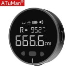 DUKA Little Q 전자 눈금자 Atuman 테이프 HD LCD 화면 긴 대기 충전식 눈금자 거리 측정기 측정 도구 : 비엠비케이
