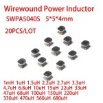 20% 파워 인덕터 SWPA5040S1R0 NR5040 1R5 2R2 2R7 3R3 4R7 6R8 10uH 22uH 33uH 47uH 68uH 개/세트 : 범이소천국
