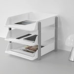 OFFISYS 데스크 3단 타워 문서트레이 A4서류 보관함 : 히키스