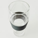 이중 유리 얼음 맥주잔 맥주컵 쿨링젤 아이스커피 냉동 컵 470ml : 리빙상회