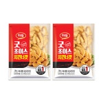 하림 굿초이스 치킨너겟 1kg, 2개 : 주식회사 하림