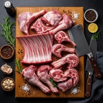 호주산 염소 고기 껍질제거 한마리 12kg 흑염소, 수육, 보신탕, 염소탕, 국산 대용 수입 : 올곧농장