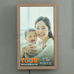 위더스 스마트 LCD디지털벽시계  전자벽걸이시계 달력 캘린더 액자 앨범    시즌2 : 위더스   쇼핑몰