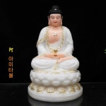 좌불상 부처상 불단 부처님 인테리어 좌상 약사불 미니불상 : 차이나르