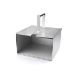 숯 들통 철가방 석쇠 불판 운반함 식당 제품 이동식 소형 단일층 숯통 24.5x21x14.5cm : 쿼크샵