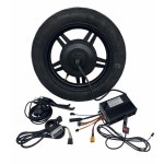14 인치 휠 24V 36V 48V 500W 135mm 드롭 아웃 고 토크 전기 수레 허브 모터 모든 지형 오프로드 러프 타이어 : 워워드롭