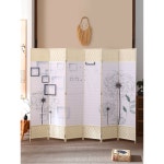 제사용 소형 병풍 입구 배경 수묵화 제사 칸막이 옵션1 깔끔하고편리 목련 추석 선물용 높이 1 5m 폭 0 5m 단면도 4부채 : 나가령마켓