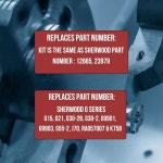 셔우드 원수 냉각 펌프를 위한 주요 리빌드 키트 베어링과 씰이 포함되어 G15, G21, G30 2B, 2, G9901, G9903, G55 J70, RA057007 및... 