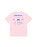 [헬로선라이즈]HS Info Graphic Tee Light Pink 인포 그래픽 반팔티 : 레이지리버