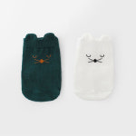 아기 양말 신생아 유아 골지 여름양말 백일 돌아기 미끄럼방지 장목삭스 설선물 어린이집답례품 : 메르베