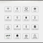 액세서리 와이파이 BT 오디오 앰프 Hifi 에어플레이 멀티 룸 홈 스테레오 앰프 2 채널 275W 파워 앰프 HDMI I LAN 옵틱 ph : 시온Zion 공구몰