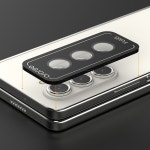 아라리 갤럭시 카메라 보호필름 빛번짐 방지 메탈 링 강화유리 코어MR 갤럭시Z 폴드5, 1매입 : 아라리 araree