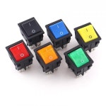 20PCS,30A 250V AC 고전류, ON/OFF, Eelding 기계 전용, KCD4, 용접 스위치 선박, 로커 전원 버튼 : 오카신사