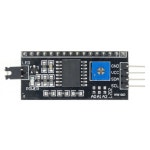 PCF8574 IIC TWI SPI 직렬 인터페이스 보드 포트, 1602 2004 LCD 어댑터 변환기 모듈 : 영광무역
