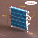 산소 라디에이터 수냉 용접기 구리 튜브 미니 미니어처 증발기 콘덴서 120 fan 12V : 머시마켓4호점