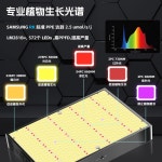 100W 수경재배 대형 식물용LED PB1000은 Spectrum 식물생장등 생장 LED램프 3개 100W : 데이쓰