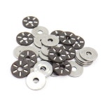 AXK0414TN + 2AS AS0414 와셔가있는 스러스트 니들 롤러 베어링 4x14x4mm ( 10 개) AXK0414 889014 NTB0414 : 비케이물류