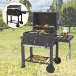 마당캠핑화로대 옥상 바베큐그릴 숯그릴 대용량 4인용 가정용 야외 정원 테라스 휴대용 : More mall