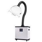 HotKNOKOO 210W DIY 용접 레이저 납땜 연기 추출기 FES200 ESD 솔더 스테이션 및 네일 살롱 뜸용 : 프라임무역83