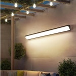 야외조명,태양광가로등,led가로등빌라 정원 및 게이트 조명 현대적인 실외 IP65 방수 벽 램프 : 월드마켓255