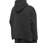 여주아울렛 명품-발렌시아가 로고 그래픽 후드 남성 티셔츠 블랙 674986 TLVJ2 1074(Size: 4 -L -105) : 여주아울렛 PRIMO.u