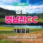 7월요금 전라도골프 장흥 정남진cc 1박2일36홀 자차패키지 골프여행 : 골프야