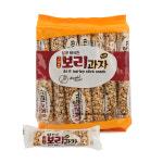 킴스팜팜 바삭한 그대로 보리과자(400g) 대용량 간식 : 서연유통